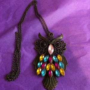 Owl Statement Necklace